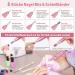 Weiyi Nail Miller Set | Professional Electric Nail File & Grinder | Low Vibration 20000 RPM 6 Drilling Sleeves | Optimal Nail Care & Design - Buy Online on GoSupps.com