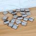 FRCOLOR 180 Pcs Square Magnets & Empty Eyeshadow Pans - Metal Tin Pan Set for Makeup - Ideal for DIY Cosmetics - Buy Online on GoSupps.com