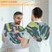Beard Bib Apron for Men | Waterproof Hair Catcher & Grooming Cloth with Cute Dinosaur Pattern - Perfect for Shaving & Trimming - Buy Online on GoSupps.com