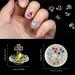 Noverlife 36PCS Planet Nail Charms: 3D Saturn Crystal Diamonds for Sparkling Manicure Decor - Buy Online on GoSupps.com