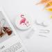 Flamingo Drinking Contact Lens Travel Kit | Portable Cute Contact Box with Mirror for Daily Outdoor Use - Buy Online on GoSupps.com