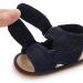 RVROVIC Baby Sandals - Soft Anti-Slip Sole for Boys & Girls | Toddler First Walkers | 0-6 Months | Dark Blue - Buy Online on GoSupps.com