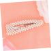 minkissy Pearl Hair Accessories Pearl Hair Pin Jewlery Beads Pearl Clips Accessories Crystal Hair Clip Pearl Hair Clips Bobby Pin Stylish Hairpin Button Big Hairpin Japanese Headgear White - Buy Online on GoSupps.com