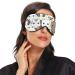 Haskirky Light Blocking Eye Mask - Adjustable Men and Women Travel Yoga Meditation Office Deep Sleep - Buy Online on GoSupps.com