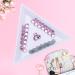 Jollin Hot Fix Crystals SS16 Flat Back Rhinestones - 576pcs Pink Glitter Stones for Nail Art | Premium Glass Gems - Buy Online on GoSupps.com