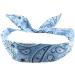 Lizzy Wired Hair Headband | Retro Rockabilly Adjustable Plain & Printed Wire Headbands Hair Accessory Head Wrap Vintage Various Colour & Designs - Buy Online on GoSupps.com