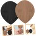 Beaupretty 2pcs Anti-Slip Leather Shoe Soles | Nonslip Sticker Pads for Heels & Sneakers | Durable Shoe Repair Pads - Assorted Colors - Buy Online on GoSupps.com