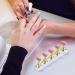 Prously 2 Sets Magnetic Nail Display Stand for Fingernail DIY Art - Gold | False Nail Manicure Tool for Home & Salon - Buy Online on GoSupps.com