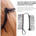 FRCOLOR Banana Hair Clip for Thick Curly Heavy Hair Large Banana Clip Soft Metallic Double Comb for Thick Curly Kinky Hair Women Hair Accessories Black - Buy Online on GoSupps.com