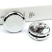 Wildlife Hand Drawn Bear Round Pill Box - 3 Compartment Decorative Metal Organizer for Travel | Portable Animal Print Medicine Case - Buy Online on GoSupps.com