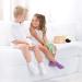 SmartKnitKIDS Seamless Sensitivity Socks - 2 Pack (Purple & Charcoal XL) - Buy Online on GoSupps.com