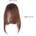 1pc Wig Air Bangs Fake Bangs Clip Curtain Bangs Hair Clip on Curtain Bangs Detachable Bangs Fake Hair Bangs Clip in Bangs Human Hair Wigs with Bangs Curly Real Hair Edge Woman - Buy Online on GoSupps.com