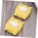 SEWOART Cartoon Lens Container - Cute Travel Case for Contact Lenses - 2-Pack Yellow Eye Lens Storage Solution - Buy Online on GoSupps.com