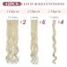 TESS 12 Pieces Hair Extensions Clip in Long Hair Clip in Extensions 22 inch Clip in Curly Hair Extensions Synthetic Hair Extensions Clip in Hairpiece Clips - Buy Online on GoSupps.com