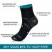 8 Pairs Compression Socks Plantar Fasciitis for Women Men Arch Support Low Cut Compression Ankle Socks for Running Cycling Assorted Small-Medium - Buy Online on GoSupps.com