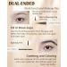 Eyebrow Pen Tinted Brow Gel-2Pcs 2-in-1 Brown Liquid Brow Glue & Microblading Eyebrow Eyeliner Pencil Fast Sculpt Fill in Eyebrows Long Lasting Waterproof Makeup Pen Eyebrow Filler for Women-02# 2pcs Brown - Buy Online on GoSupps.com