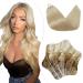 Elailite micro loop extensions real hair microring hair extension bondings prebonded extensions 50g 100 strands smooth remy 14 "35cm 50g #60 platinum blonde 35cm platinum blonde