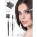 EBANKU Eyelash Comb & Spoolie Set - Double Ended Professional Eyelash Separator Tool for Perfect Lashes - 4pcs Black - International Shipping Available - Buy Online on GoSupps.com