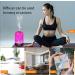 120ML Essential Oil Diffuser & Himalayan Salt Lamp Night Light - Cool Mist Humidifier with 7 Color LED Lights - Royal Black - Buy Online on GoSupps.com