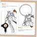 WHAMVOX key chains blow dryer Hair Dryer Charm Keychain accessories Backpack European and American - Buy Online on GoSupps.com