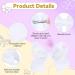 20Pcs Hand-Made 4 White Hair Bows Grosgrain Ribbon with Alligator Clips for Girls, Kids, Teens - Hair Accessories for Toddlers and Children - Buy Online on GoSupps.com