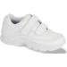 Apex Men's Double Strap Active Walkers - White Leather, Size 10 | Arthritis, Diabetic, Plantar Fasciitis Sneakers - Buy Online on GoSupps.com