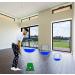 Santa Casa Golf Chipping Practice Net Set - 3 Sizes, Training Equipment with Foam Balls, Hitting Mat, Metal Piles, Carrying Bag - Indoor/Outdoor Target System - Buy Online on GoSupps.com