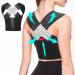 HNCY posture correction back women back holder correction adjustable and breathable straight back straight improvement in sitting posture/prevention of scoliosis - black - XXXL 3XL