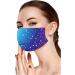 ZQP 2021 Happy New Years Face Bandanas Adults Disposable Face Bandanas Adults Christmas 3-Ply Face Balaclava 50 count (Pack of 1) A1124-145 - Buy Online on GoSupps.com