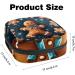 MUOOUM Christmas Gingerbread Pattern Women's Menstrual Storage Bag | Portable Zipper Bag for Teens & Women - Buy Online on GoSupps.com