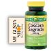 Digestive Health Spring Valley Cascara Sagrada Dietary Supplement 450 mg 100 Count Includes Me Gustas Sticker