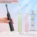 7am2m Electric Toothbrush Set for Kids and Adults - 2 Pack with 12 Brush Heads, 5 Modes, Smart Timer, Fast Charge, Waterproof Sonic Toothbrush (Black+Pink) - Buy Online on GoSupps.com