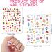 JSRQT 12 Sheets Nail Stickers Cute for Kids and Little Girls Self Adhesive Nail Art Stickers for Women Colorful Mermaid Flower Leaves Fruits Design Nail Sticker Supplies for Nail Art Decoration - Buy Online on GoSupps.com
