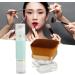 Liquid Foundation Brush Double Sided Makeup Brush Head Cover Injection Molding 2 Pieces for Daily Use - Buy Online on GoSupps.com
