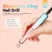 Saviland Electric Nail Drill Machine 35000RPM Kit | Portable File Gradient Color Files and Buffers for Salon Manicure Pedicure | 03-Orange Gradient - Buy Online on GoSupps.com