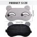 5PCS Cute Eye Masks for Sleeping | Soft Lightweight Adjustable Sleep Masks for Side Sleepers | Travel & Party Essentials for Women & Men - Buy Online on GoSupps.com