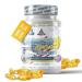 AS American Supplement - Omega 3 Pearls - 100g - 90 Capsules - Based on FISH Oil and Vitamin E - Helps improve brain function and vision