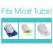 Summer Infant Deluxe Bath Cushion Gray - Extra Comfort & Support | Non-Slip, Quick Dry, Machine Washable - Fits Most Baby Bathtubs - Buy Online on GoSupps.com
