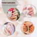 3pcs Nail Art Clean Up Brushes set for Nails Painting - Round & Angled Head Pen Silicone Nail Art Acrylic Pen Brushes Dotting Pen Nail Painting Tools, perfect for Nail Art Design and Polish Mistake Cleaning - Buy Online on GoSupps.com