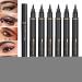 Eyeliner Pen Double Side Liquid Eyeliner Stamp Pen Set 6 Pieces Double Sided Smudge Makeup for Party Wedding Cosplay Holiday - Buy Online on GoSupps.com