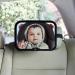 Baby Car Mirror for Headrest | Extra Large Back Seat Mirror | Safe Breastfeeding & 360 Swiveling Baby Accessories - Buy Online on GoSupps.com