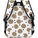 BHCASE Lightweight Casual Student Backpack - Fashionable And Versatile Backpack For School And Outdoor Activities 7.8x11.4x15.7 In Cookies Food Chocolate Chip Biscuits Printing - Buy Online on GoSupps.com