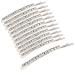 12-Piece Silver Rhinestone Bobby Pins for Women - Crystal Hair Clips for Prom and Special Occasions - Buy Online on GoSupps.com