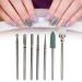 7-Part Ceramic Nail Drill Set | Nail Polish & Cutter File with Storage Box for Dead Skin Removal - International Shipping Available - Buy Online on GoSupps.com
