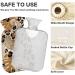 NAANLE Leopard Print Hot Water Bottle - 2L for Menstrual Cramps & Pain Relief | Heat & Cold Therapy - Buy Online on GoSupps.com