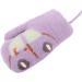 Fox Knitting Full Finger Gloves for Toddler Kids | Winter Thermal Plush Lining | 1-3 Yrs | Car/Purple - Buy Online on GoSupps.com