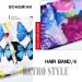 Olbye Wide Boho Headbands 4Pcs - Butterfly Stretch Hair Bands for Women and Girls - Buy Online on GoSupps.com