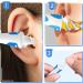 Q Grips Earwax Removal Tool - Reusable Spiral Ear Wax Remover Kit with 16 Soft Replacement Heads - Safe Ear Cleaner for Adults and Kids (Blue) - Buy Online on GoSupps.com