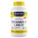 Healthy Origins Vitamin E 1,000 IU (Natural, IP Non-GMO), 120 Softgels 120 Count (Pack of 1)
