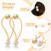 14 Pcs Colorful Double Ball Elastic Ponytail Holders for Kids and Women - Stylish Circle Bubble Hair Bands for Baby Toddler Girls - Rubber Hair Ties with Balls - Buy Online on GoSupps.com